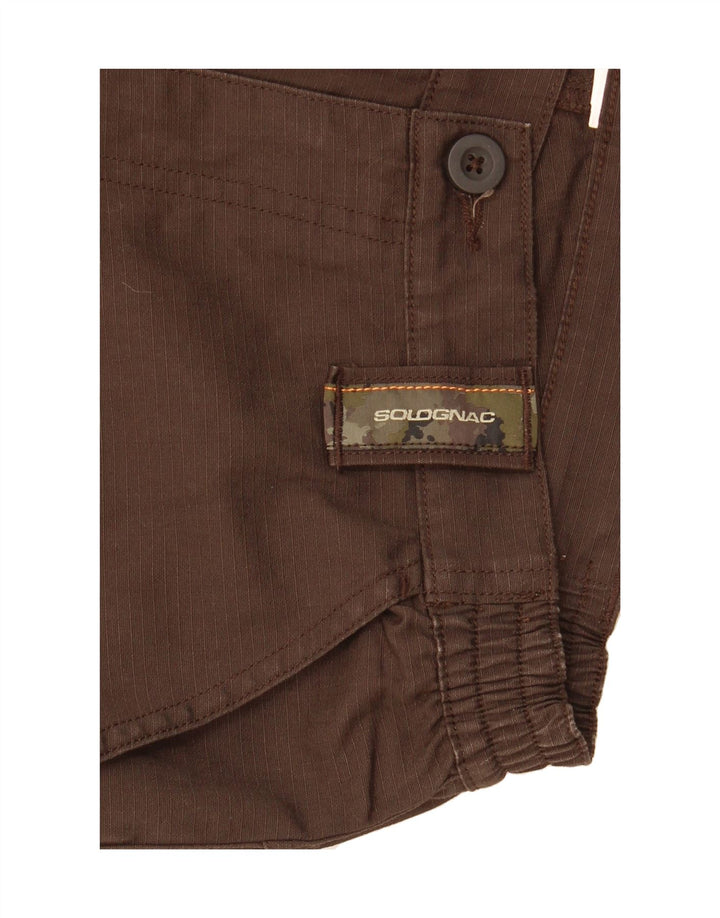 SOLOGNAC Mens Cargo Shorts W30 Medium Brown Vintage Solognac and Second-Hand Solognac from Messina Hembry 
