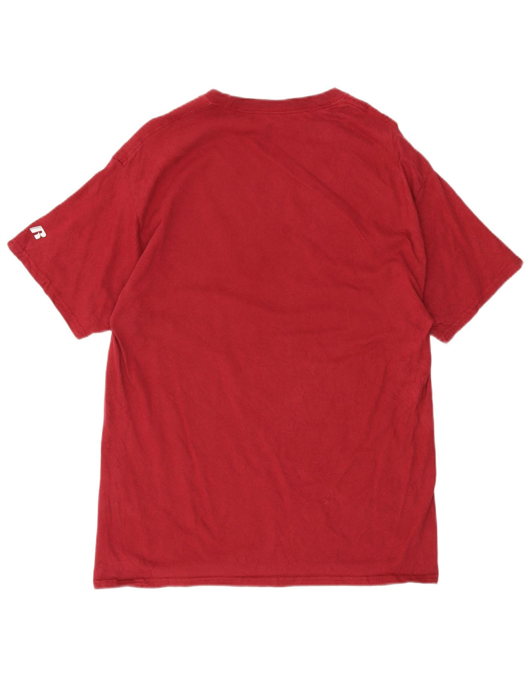 Russell Athletic Herre Arkansas Razorbacks Grafisk T-Shirt Top Stor Rød