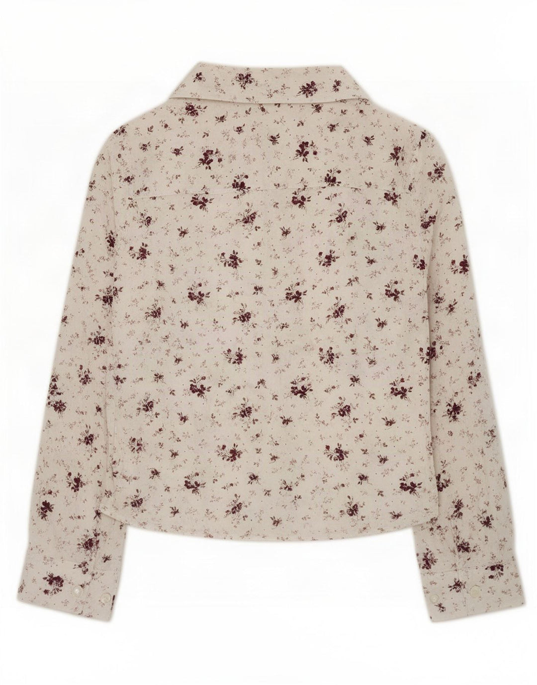 Laura Ashley Dameskjorte UK 12 Medium White Floral