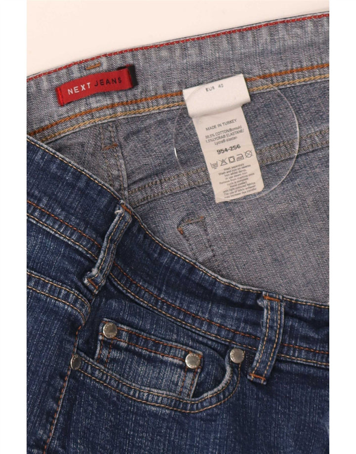 Next Dame Capri Jeans UK 12 Medium W30 L19 Blue Cotton