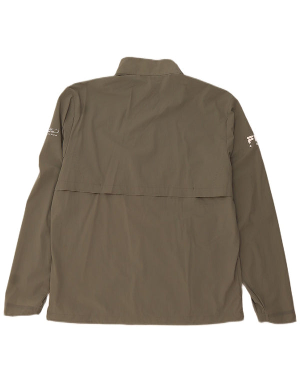 Fila Womens Regular Fit træningsdragt Topjakke UK 18 XL Khaki