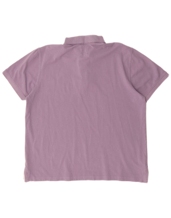 Crew Clothing Herre poloshirt XL Lilla bomuld
