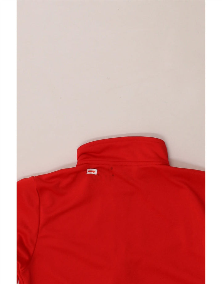 PUMA Boys Tracksuit Top Jacket 11-12 Years Red Polyester Vintage Puma and Second-Hand Puma from Messina Hembry 