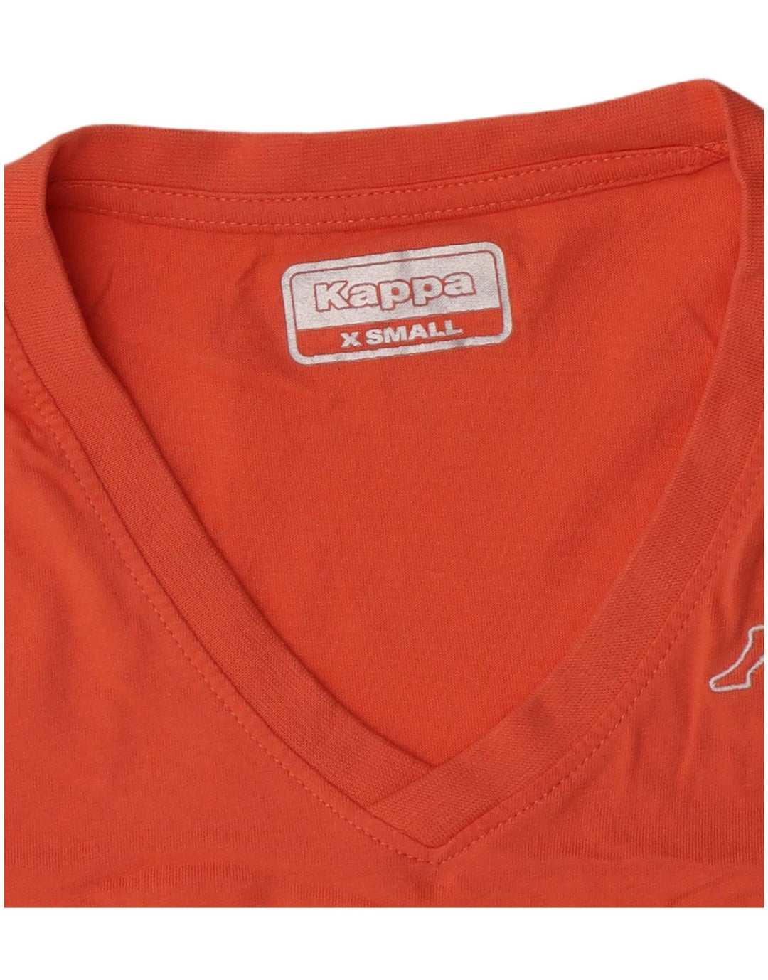 Kappa Dame T-Shirt Top UK 6 XS Orange