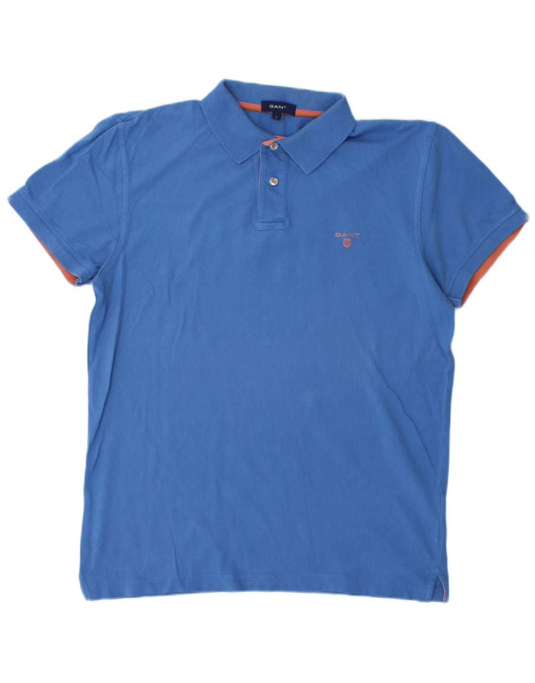 GANT drenge polo shirt 15-16 år stor blå bomuld