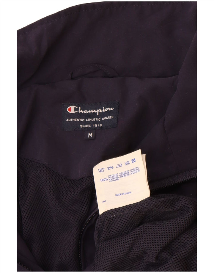 Champion Herre træningsdragt Topjakke Medium Navy Blue Colourblock Polyester