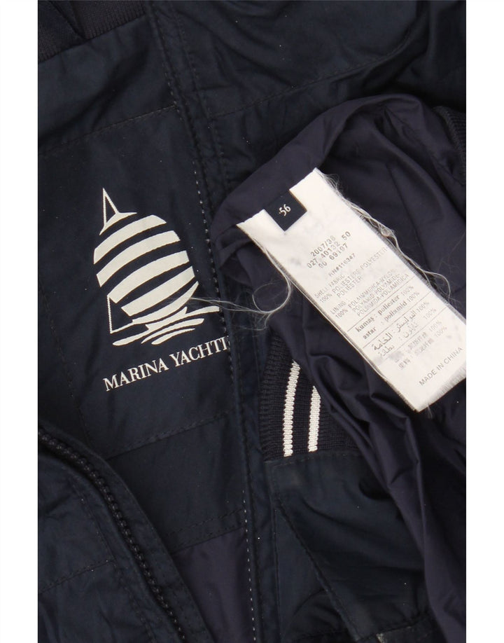 Marina Yachting Herre Bomber Jacket IT 56 3XL Navy Blue Polyester
