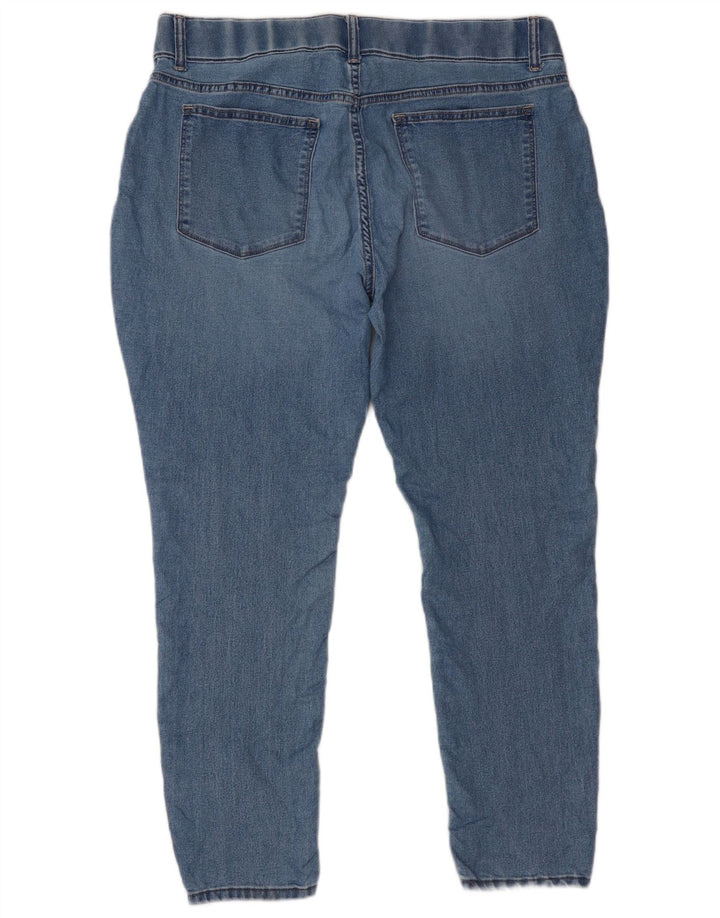 LEE Dame Skinny Jeans XL W38 L27 Blå Bomuld