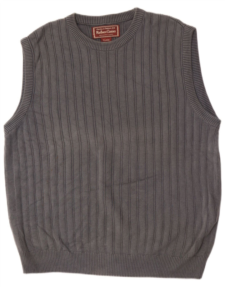 Marlboro Classics Herrevest Tank Top XL Grå Bomuld