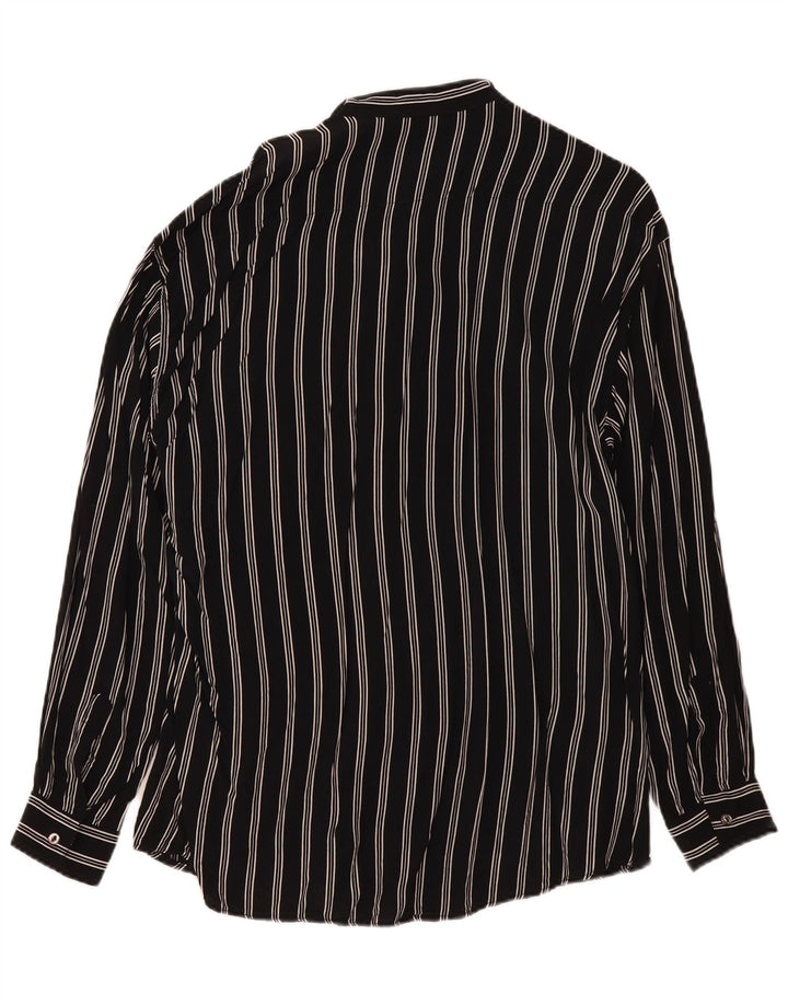 Tipo' S Herreskjorte XL Sort Stribet Viscose