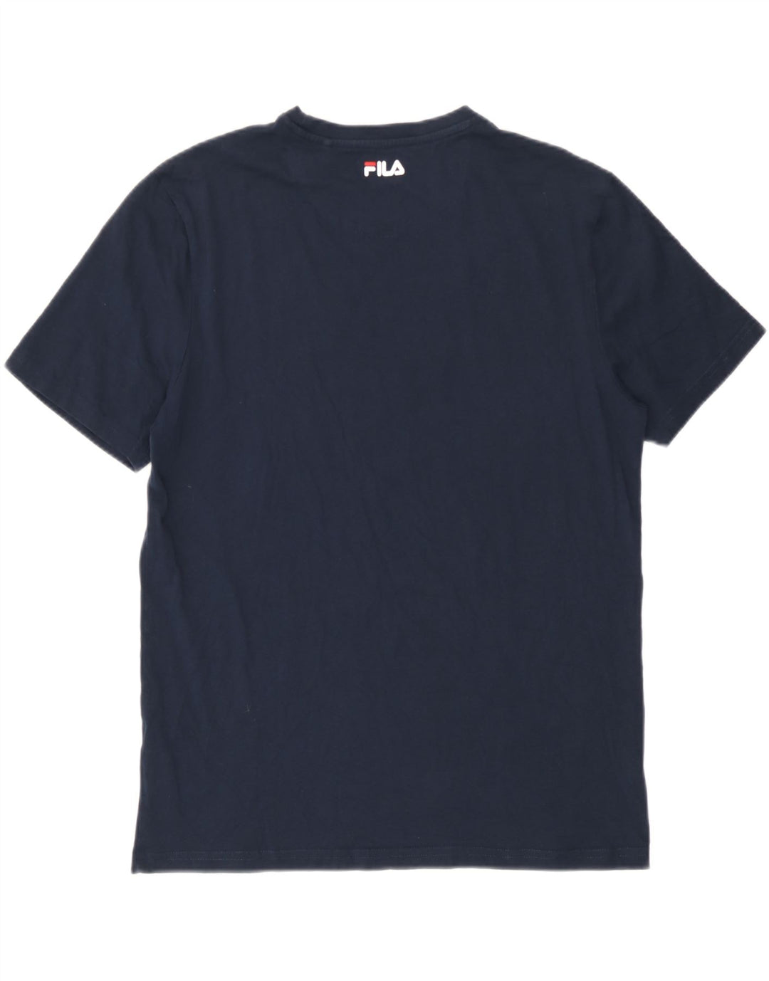 Fila Herre Grafisk T-Shirt Top Medium Navy Blue