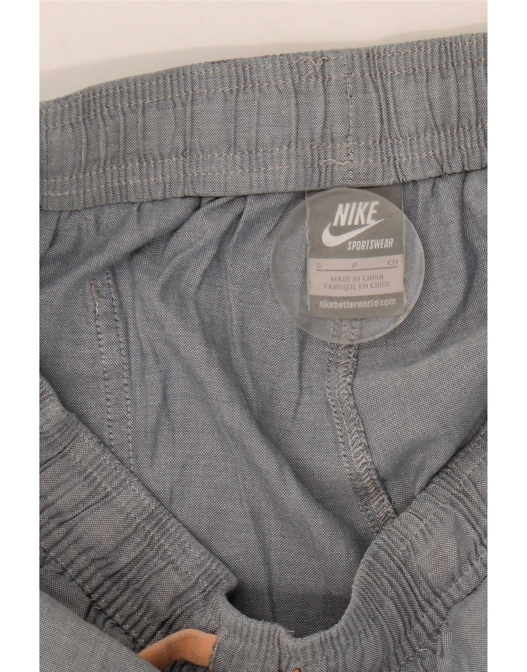 Nike Casual Shorts til kvinder Small W27 Grå Bomuld