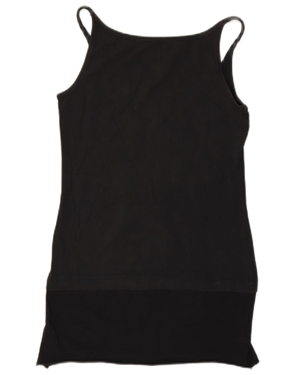 Lotto Kvinder Grafisk Vest Top UK 12 Medium Sort Polyester