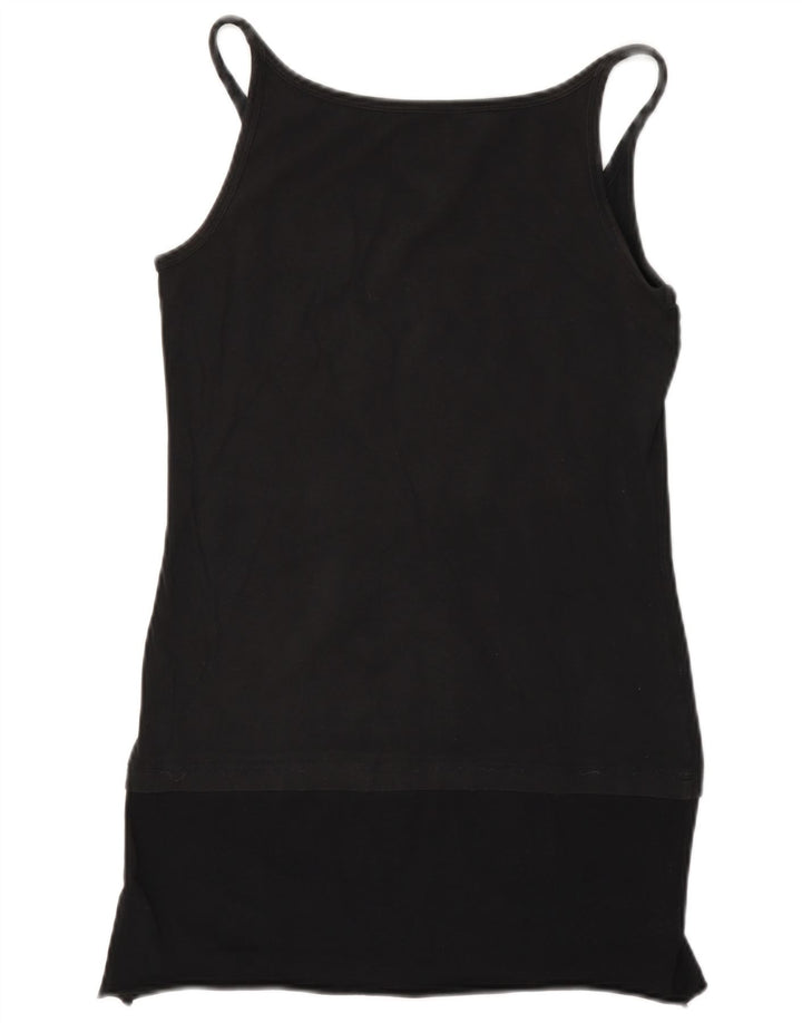 Lotto Kvinder Grafisk Vest Top UK 12 Medium Sort Polyester