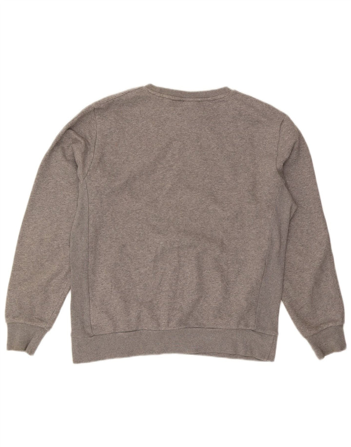 Adidas Sweatshirt-trøje til mænd Medium Grey Flecked Bomuld