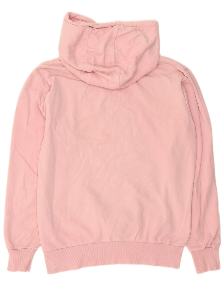 Ellesse Dame Hættetrøje UK 14 Medium Pink Bomuld