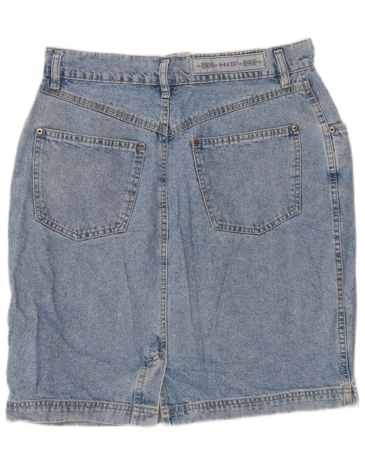 H.I.S Dame Denim Nederdel IT 44 Medium W30 Blå