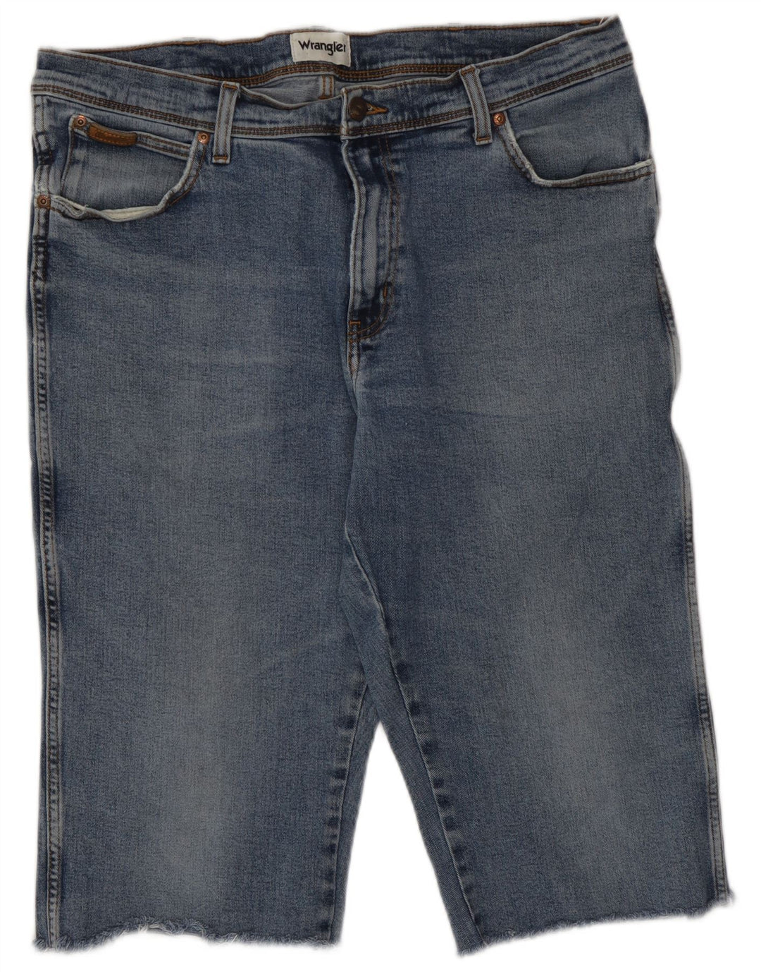 Wrangler Herre Texas Denim Shorts W38 XL Blå