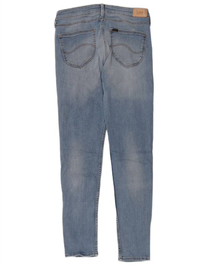 LEE Dame Scarlett Skinny Jeans W31 L31 Blå Bomuld