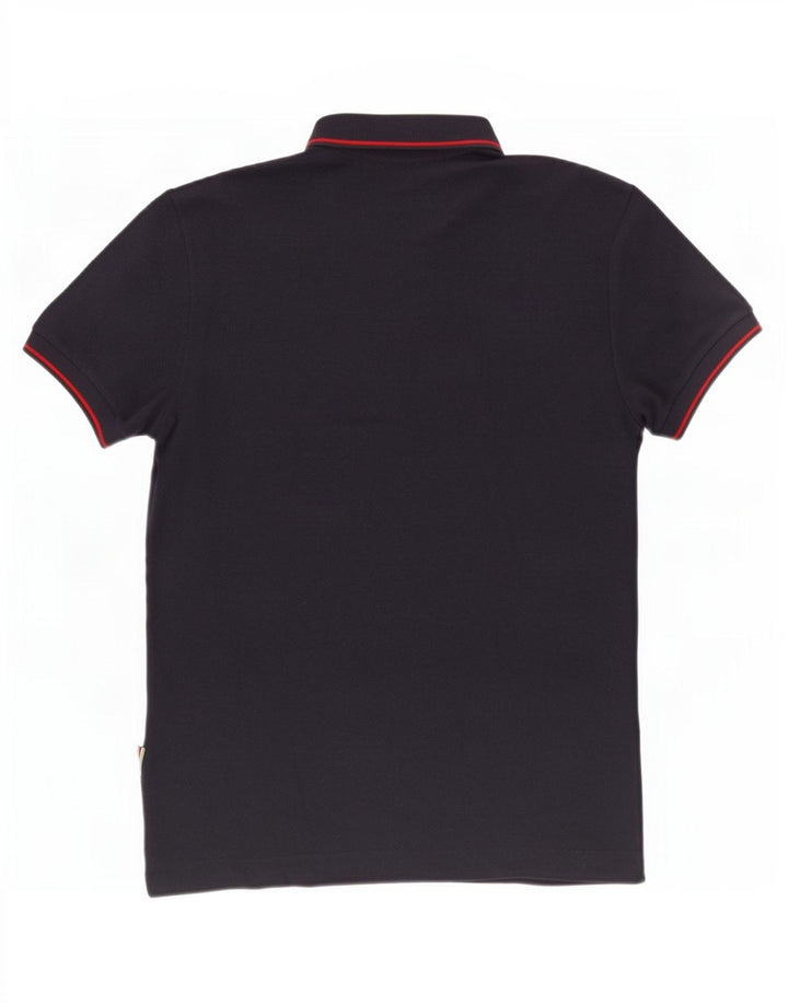 Lacoste Herre Regular Fit Polo Shirt Størrelse 3 Small Navy Blue Bomuld