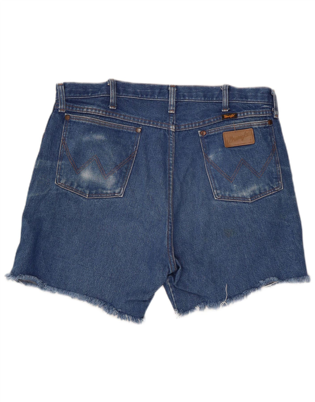 Wrangler Denim Shorts til mænd W38 XL Blå Bomuld