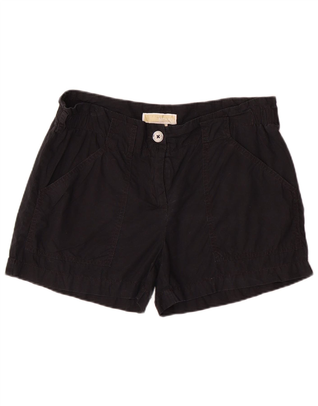 Michael Kors Dame Casual Shorts US 6 Medium W32 Sort Bomuld