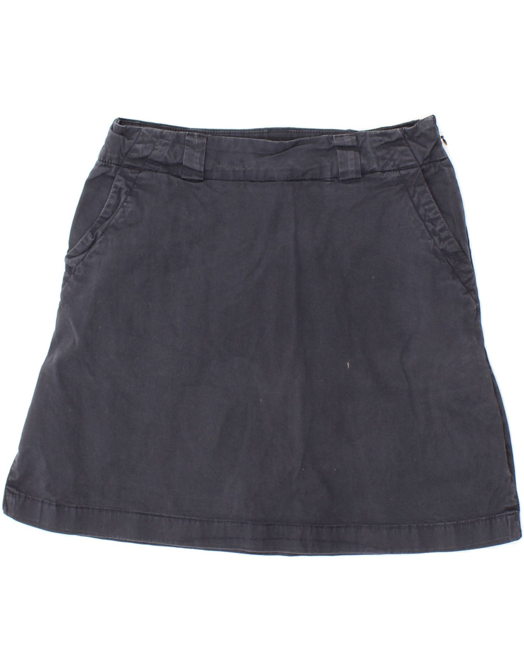 SLAM Womens Skort IT 42 Medium W28  Navy Blue Cotton Vintage Slam and Second-Hand Slam from Messina Hembry 