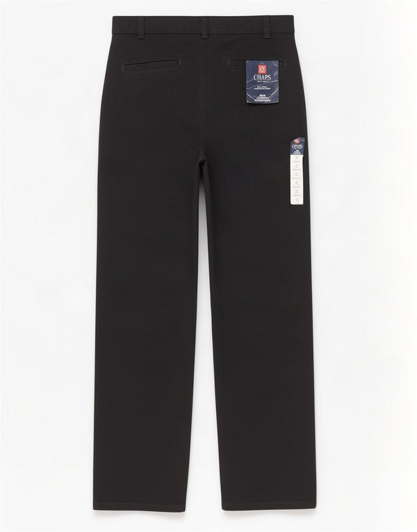 Chaps Boys School Slim Fit Chinobukser 13-14 år W26 L28 Sort bomuld