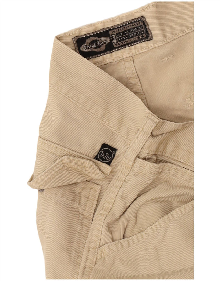Take Two Straight Cargo-bukser til mænd W28 L30 Beige