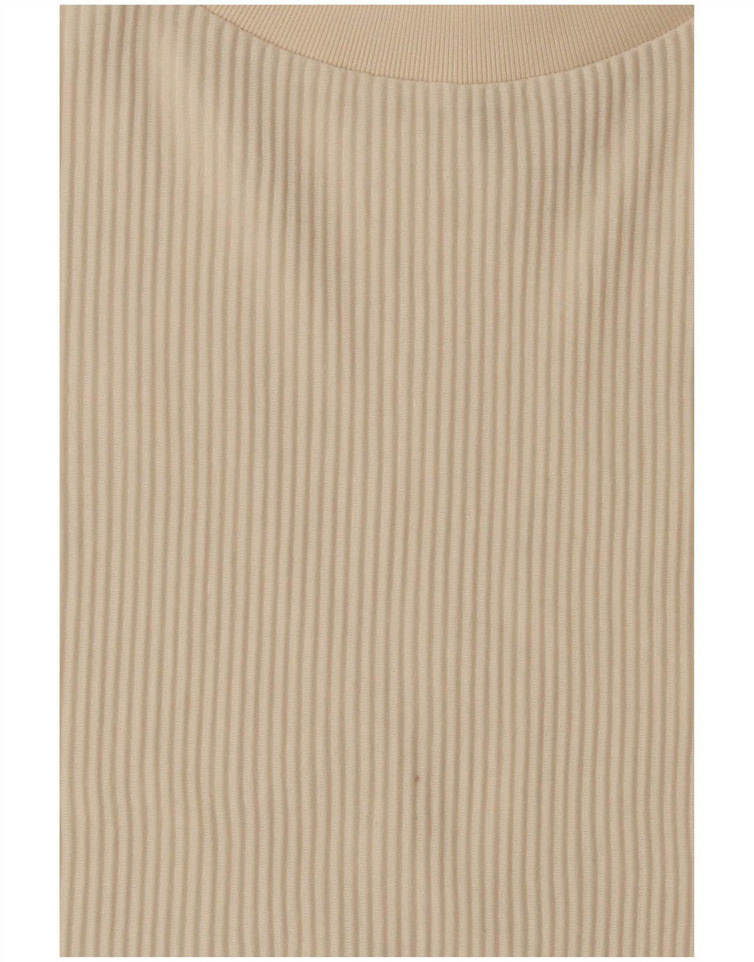 Adidas Dame Oversized Vest Top UK 8 Small Beige Polyester