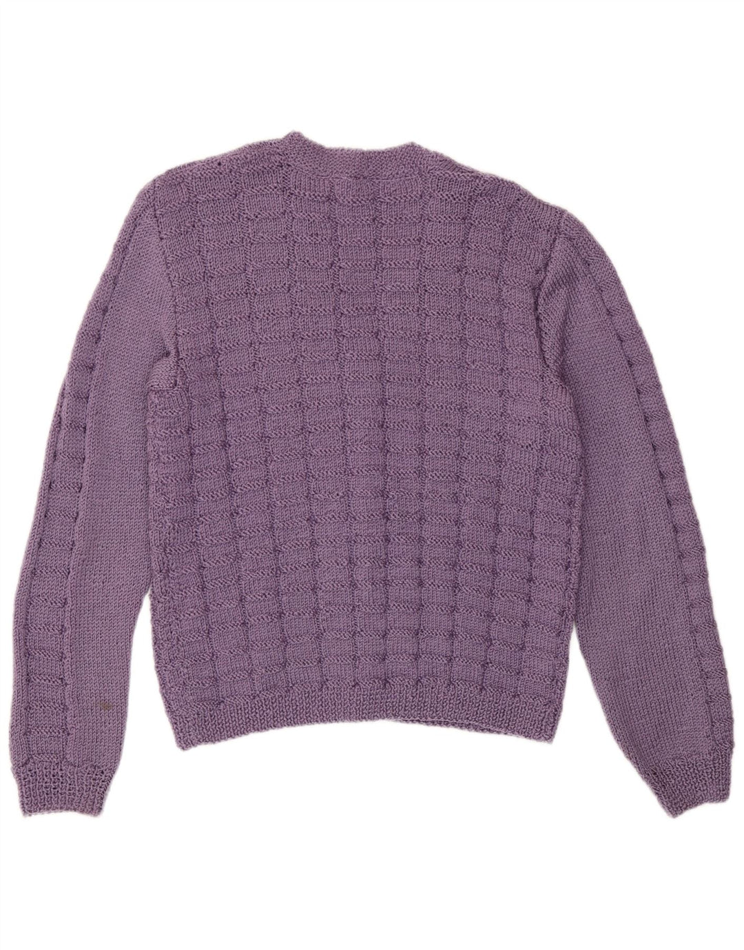 Vintage dame cardigan sweater UK 14 Medium Purple