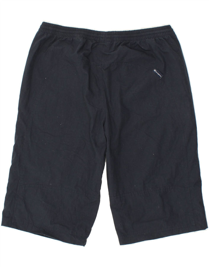 CHAMPION Mens Sport Shorts XL  Navy Blue Cotton Vintage Champion and Second-Hand Champion from Messina Hembry 