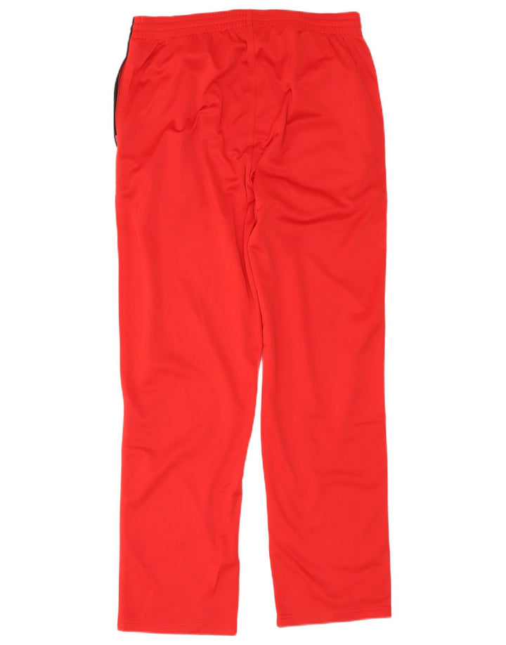 Kappa Træningsdragtsbukser til mænd Large Rød Colourblock Polyester