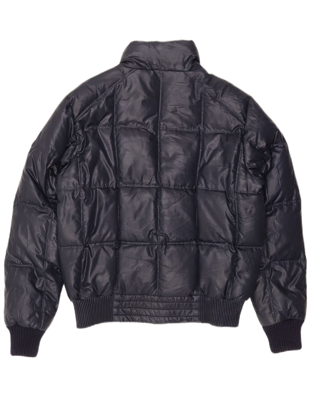 Marina Militare Herre polstret jakke UK 40 Large Navy Blue Polyester