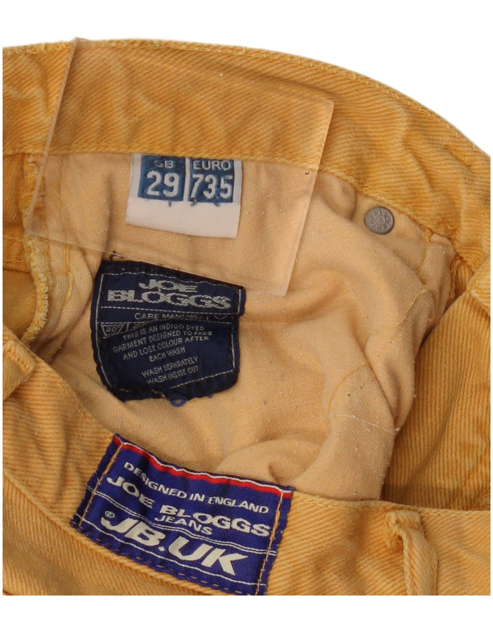 Joe Bloggs koniske jeans til kvinder W29 L29 Gul