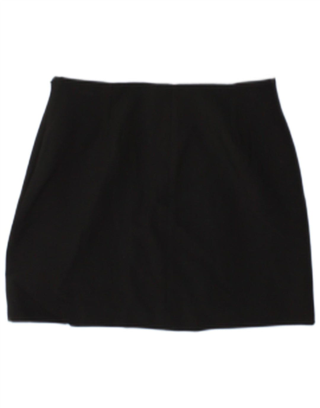 Zara Dame Mini Nederdel Small W26 Sort Polyester