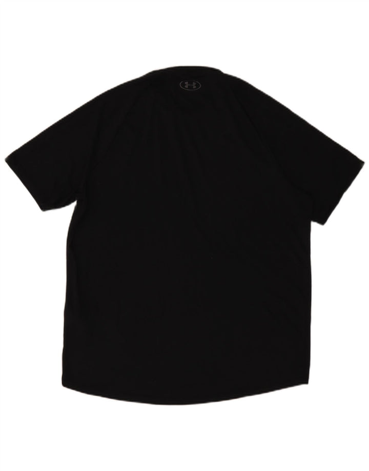 Under Armour Herre Heat Gear T-Shirt Top XL Sort Polyester