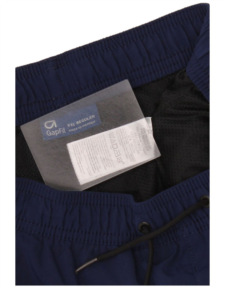 Gap Boys Sports Shorts 12-13 år 2XL Navy Blue Colourblock Polyester