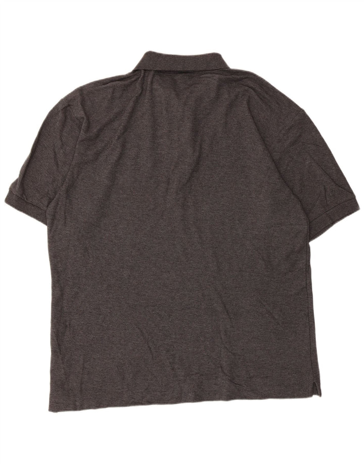 Fila Polo Shirt til mænd XL Grå Flecked Bomuld
