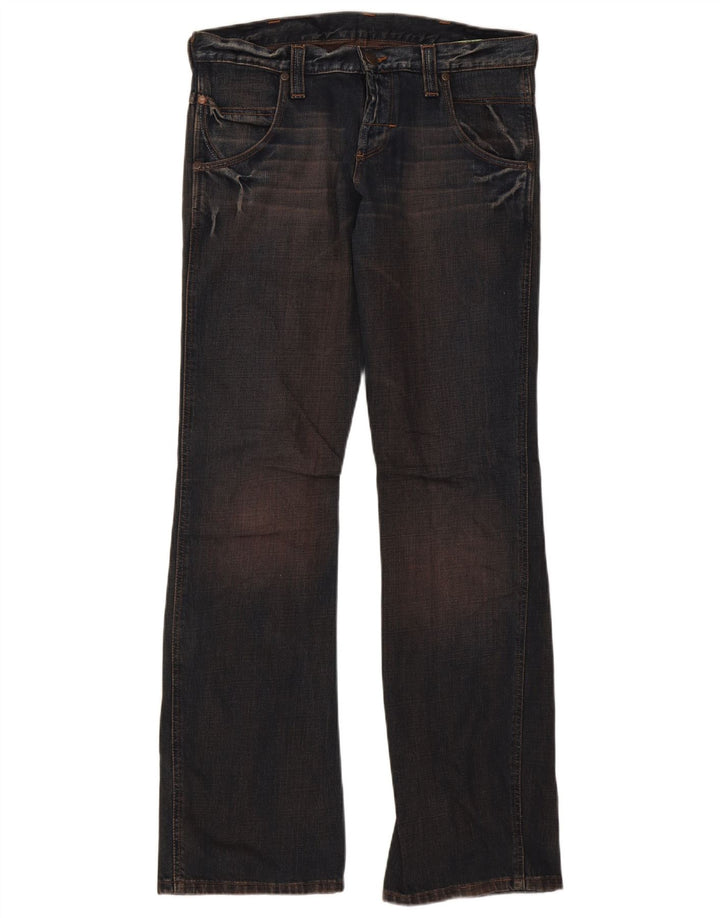 Wrangler Herre Sharkey Bootcut Jeans W32 L34 Marineblå Bomuld