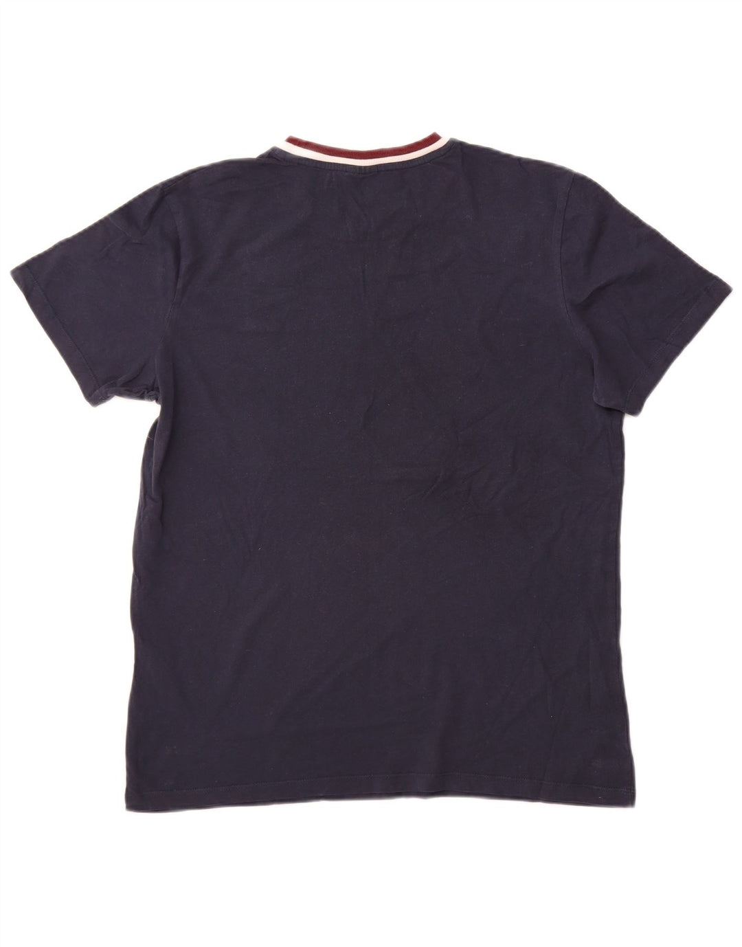 JACK & JONES Herre T-shirt Top Stor marineblå bomuld