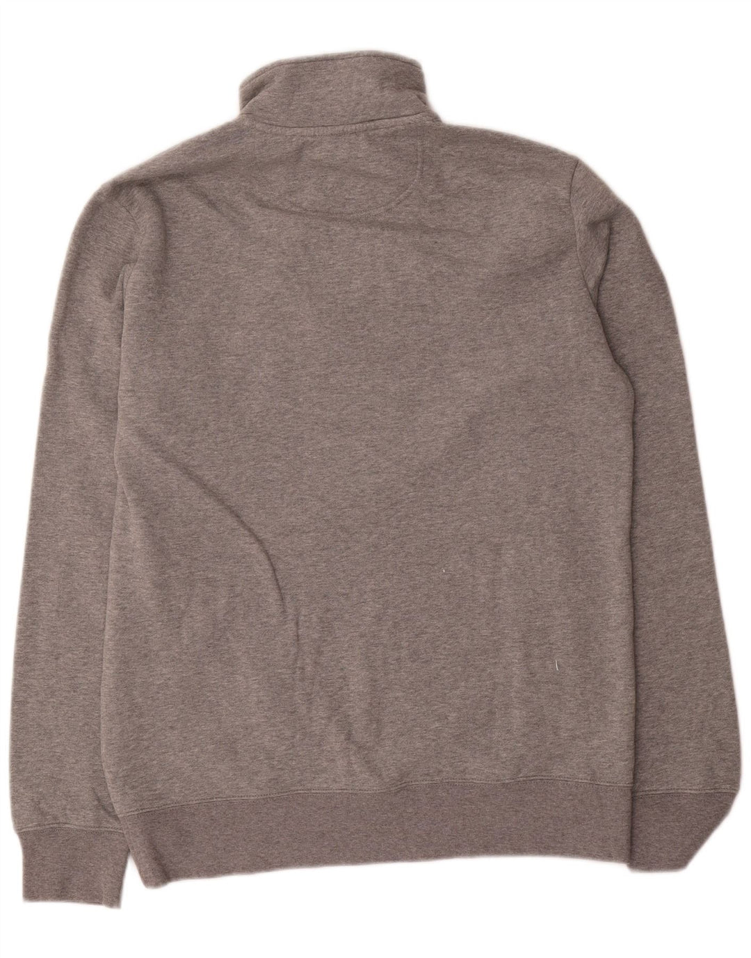 Marks & Spencer Sweatshirt med lynlås til mænd mellem grå bomuld