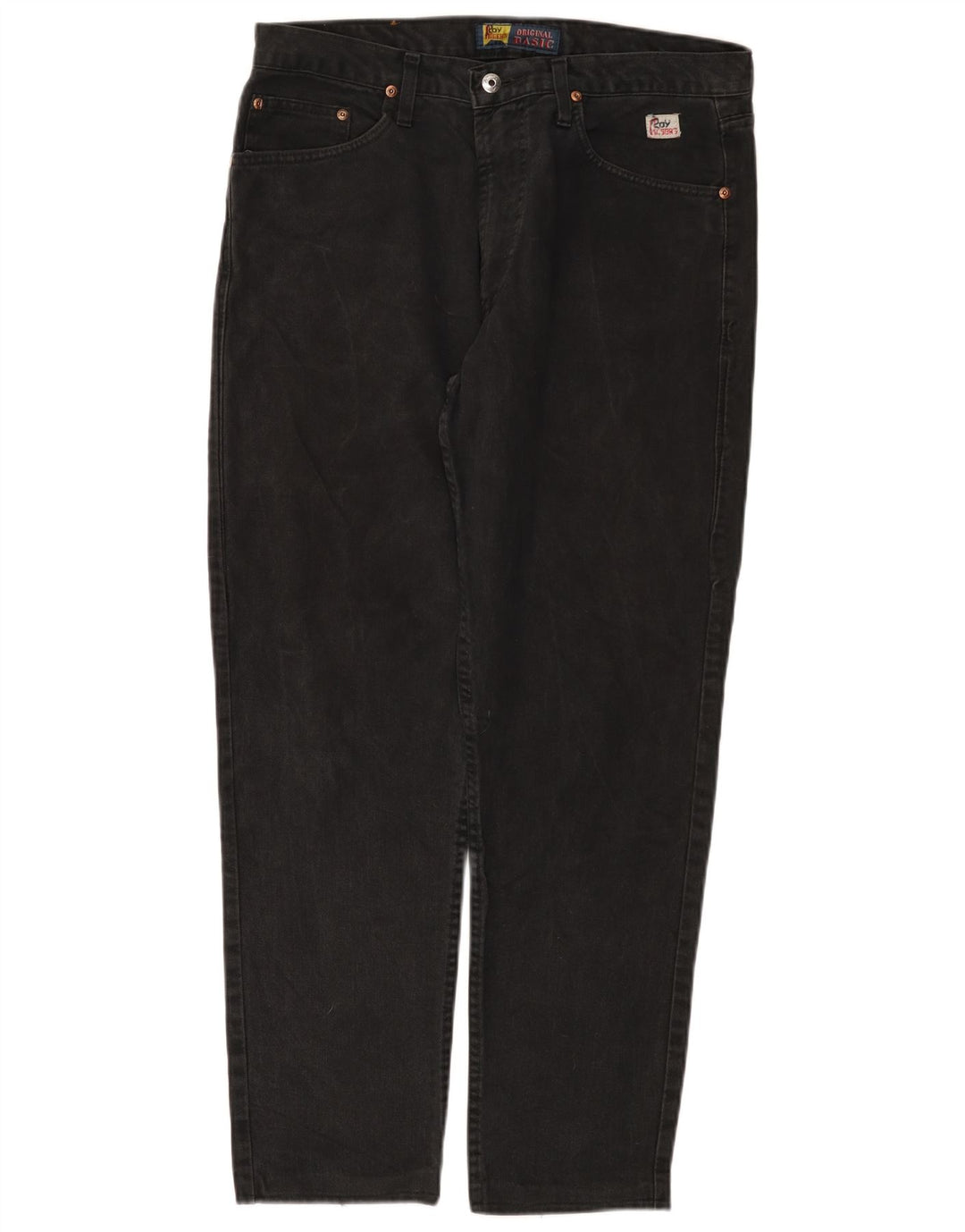 Roy Rogers Straight Jeans til mænd W34 L29 Sort