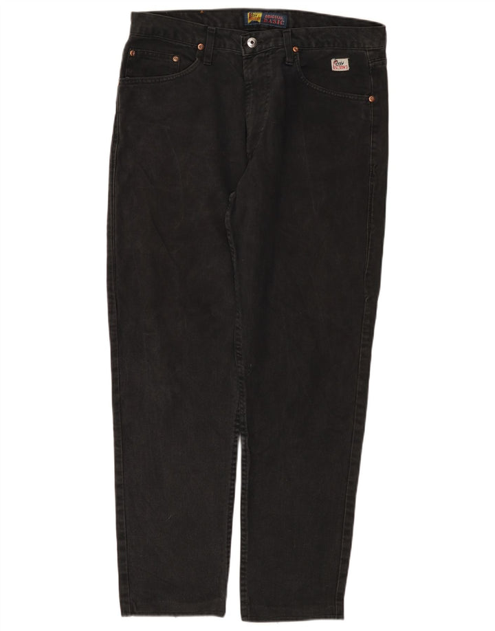 Roy Rogers Straight Jeans til mænd W34 L29 Sort