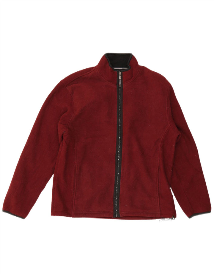 Izod Fleecejakke til mænd Medium Bourgogne Polyester
