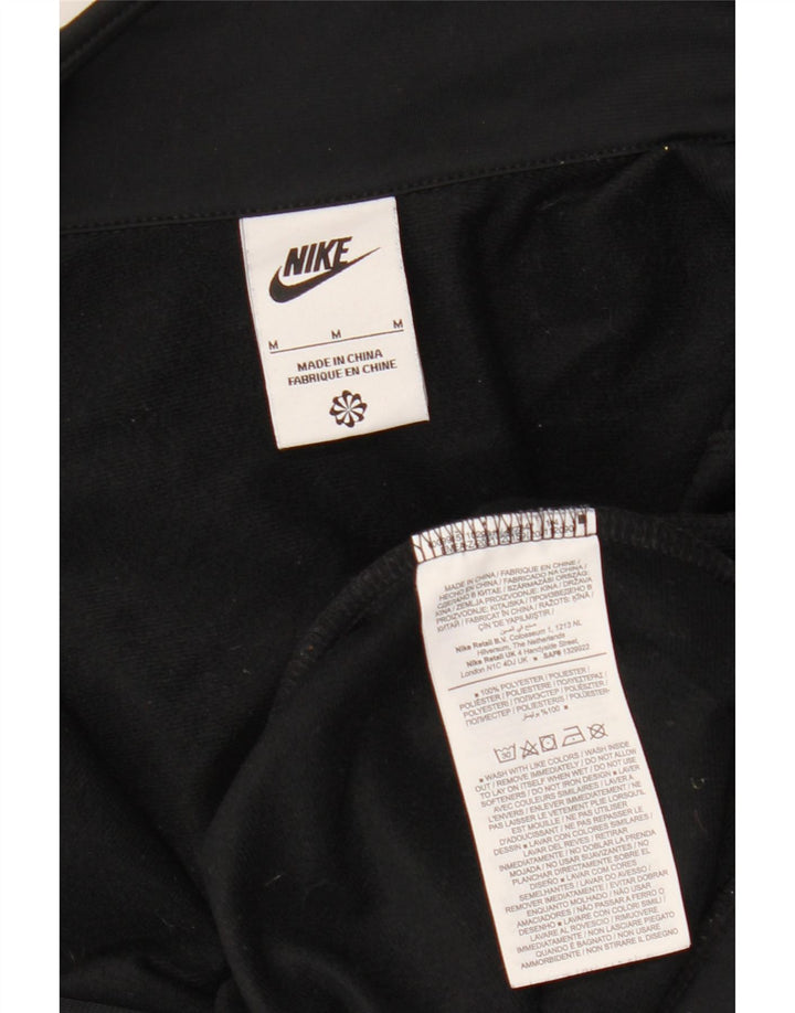 NIKE træningsdragt topjakke til kvinder UK 14 Medium Sort Polyester