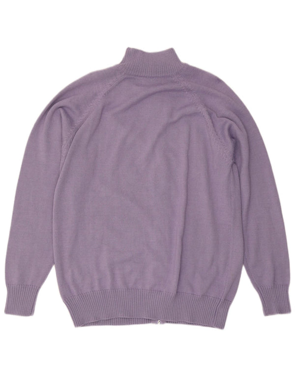 KAPPA Herre cardigan sweater 3XL Lilla Colourblock Akryl