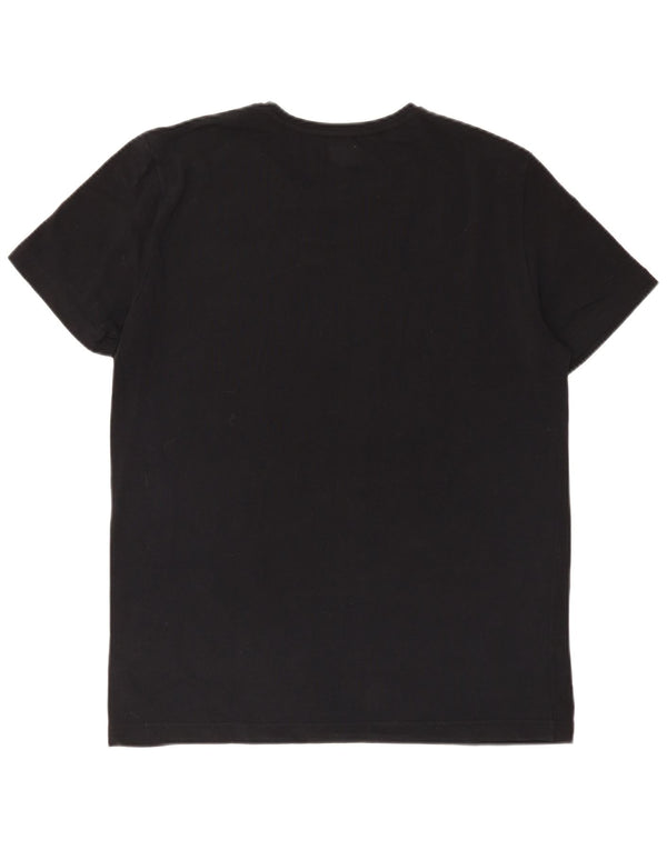 Calvin Klein Jeans Herre T-Shirt Top 2XL Sort Bomuld