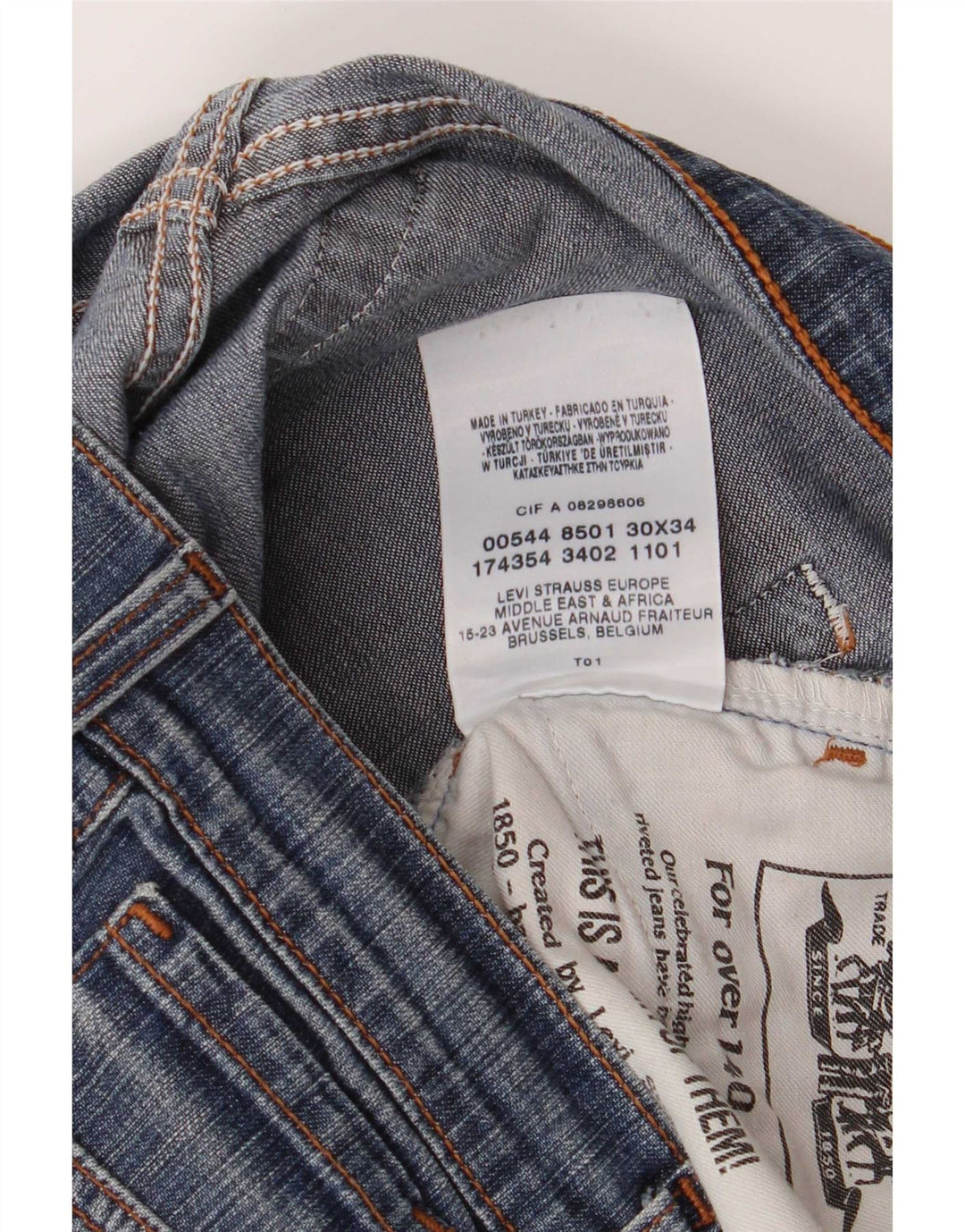 Levi's Dame Flared Jeans W30 L30 Blå Bomuld