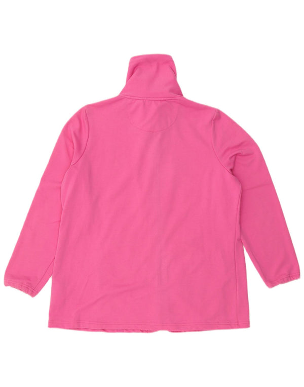 Canda træningsdragt topjakke til kvinder UK 16 Large Pink Polyester